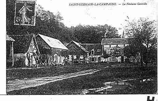 Ville de SAINTGERMAINLACAMPAGNE Carte postale ancienne