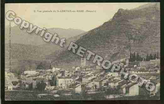 Ville de SAINTGERVAISSURMARE Carte postale ancienne