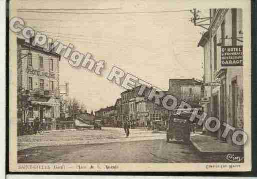 Ville de SAINTGILLES Carte postale ancienne