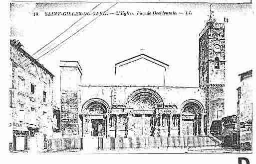 Ville de SAINTGILLES Carte postale ancienne