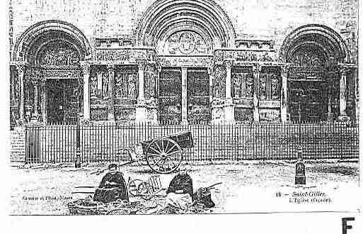 Ville de SAINTGILLES Carte postale ancienne