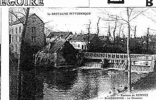Ville de SAINTGREGOIRE Carte postale ancienne