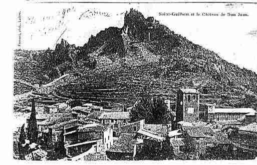 Ville de SAINTGUILHEMLEDESERT Carte postale ancienne