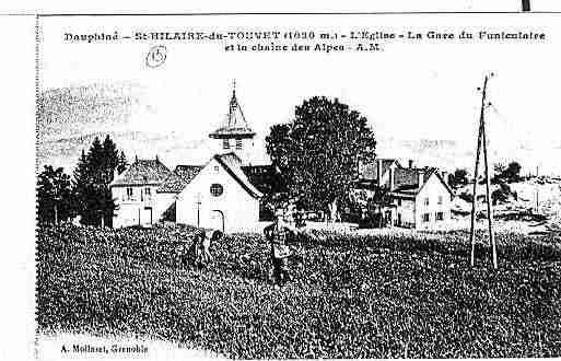 Ville de SAINTHILAIREDUTOUVET Carte postale ancienne