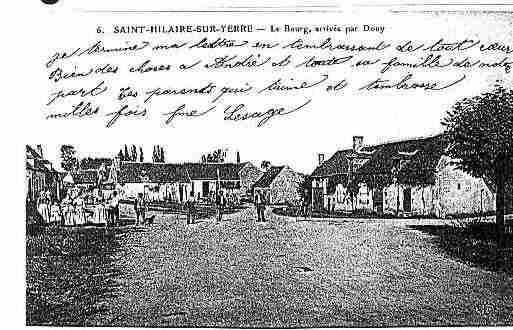 Ville de SAINTHILAIRESURYERRE Carte postale ancienne