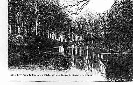 Ville de SAINTJACQUESDELALANDE Carte postale ancienne