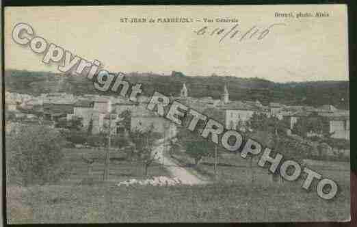 Ville de SAINTJEANDEMARUEJOLS Carte postale ancienne