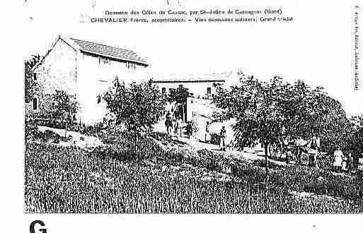 Ville de SAINTJULIENDECASSAGNAS Carte postale ancienne Ville de SAINTJULIENDECASSAGNAS Carte postale ancienne