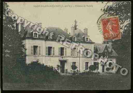 Ville de SAINTJULIENSURCHER Carte postale ancienne