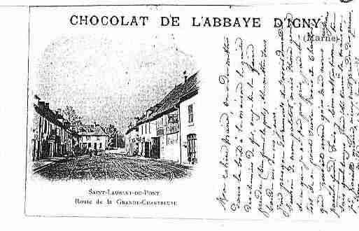 Ville de SAINTLAURENTDUPONT Carte postale ancienne