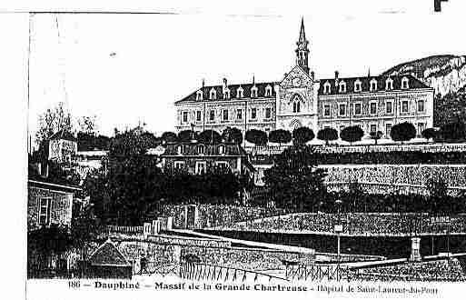 Ville de SAINTLAURENTDUPONT Carte postale ancienne