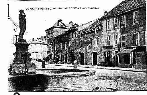 Ville de SAINTLAURENTENGRANVAUX Carte postale ancienne