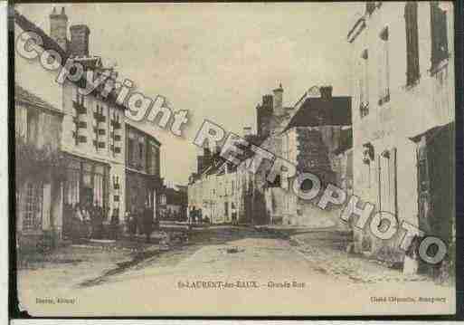 Ville de SAINTLAURENTNOUAN Carte postale ancienne