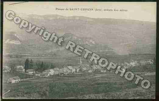 Ville de SAINTLUPICIN Carte postale ancienne