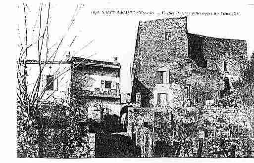 Ville de SAINTMACAIRE Carte postale ancienne