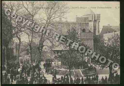 Ville de SAINTMALO Carte postale ancienne