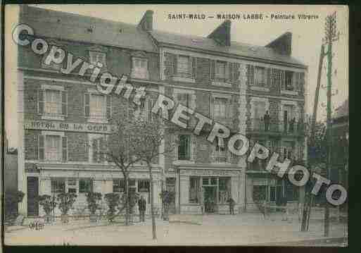 Ville de SAINTMALO Carte postale ancienne