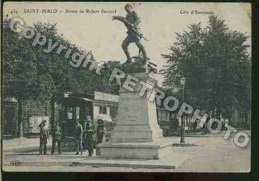 Ville de SAINTMALO Carte postale ancienne