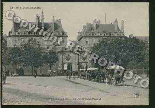 Ville de SAINTMALO Carte postale ancienne