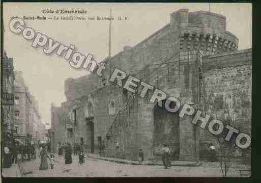 Ville de SAINTMALO Carte postale ancienne