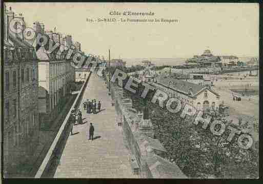 Ville de SAINTMALO Carte postale ancienne