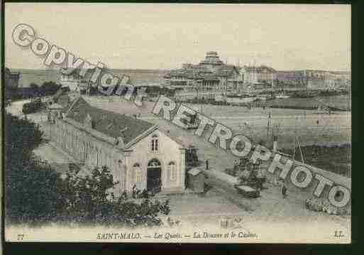 Ville de SAINTMALO Carte postale ancienne