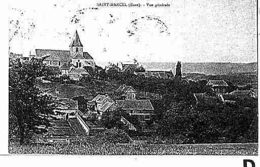 Ville de SAINTMARCEL Carte postale ancienne