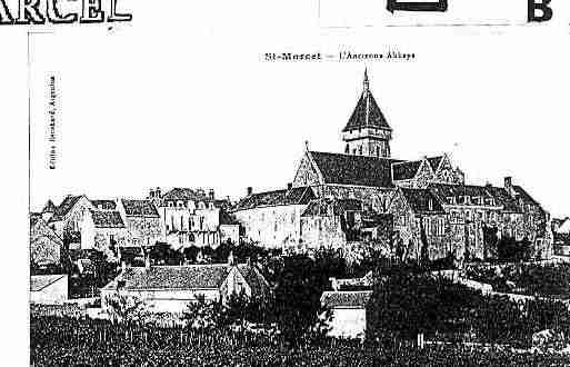 Ville de SAINTMARCEL Carte postale ancienne