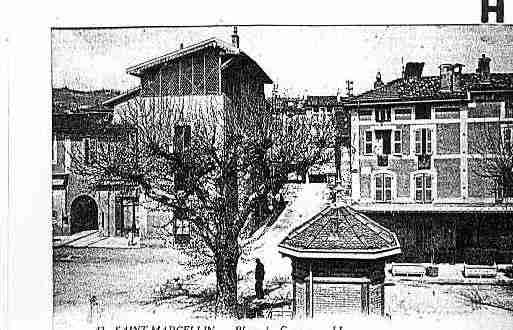 Ville de SAINTMARCELLIN Carte postale ancienne