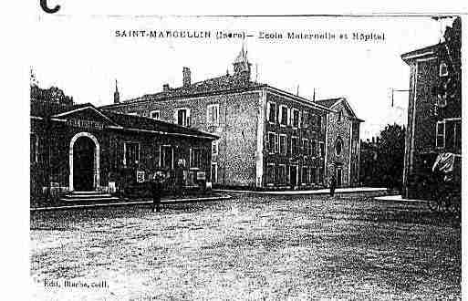 Ville de SAINTMARCELLIN Carte postale ancienne