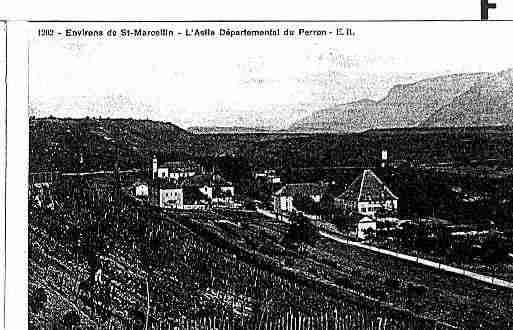 Ville de SAINTMARCELLIN Carte postale ancienne