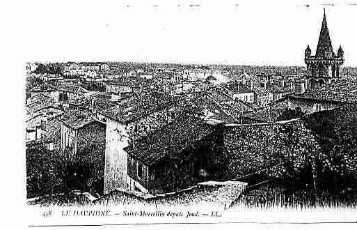 Ville de SAINTMARCELLIN Carte postale ancienne