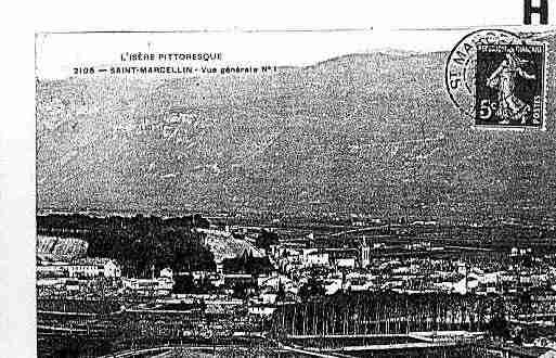 Ville de SAINTMARCELLIN Carte postale ancienne