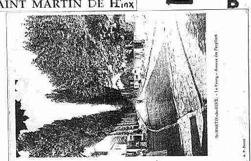 Ville de SAINTMARTINDEHINX Carte postale ancienne