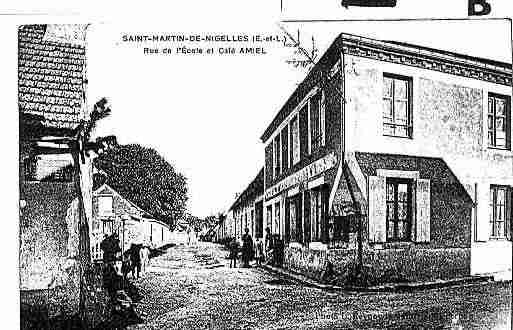 Ville de SAINTMARTINDENIGELLES Carte postale ancienne Ville de SAINTMARTINDENIGELLES Carte postale ancienne