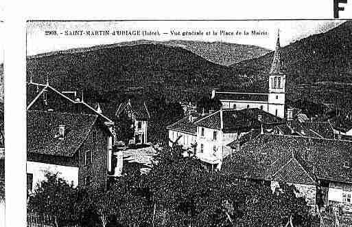 Ville de SAINTMARTIND\'URIAGE Carte postale ancienne