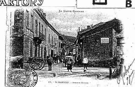 Ville de SAINTMARTORY Carte postale ancienne