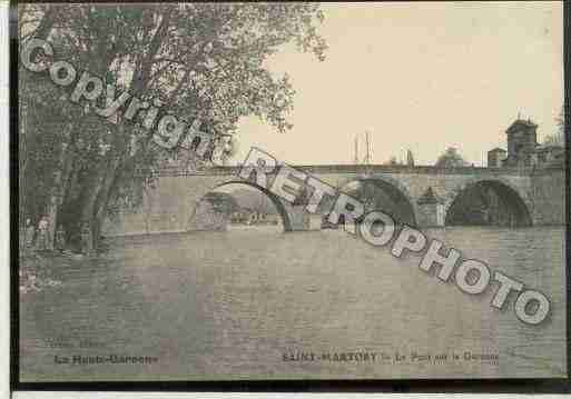 Ville de SAINTMARTORY Carte postale ancienne