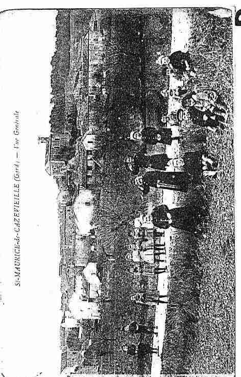 Ville de SAINTMAURICEDECAZEVIEILLE Carte postale ancienne