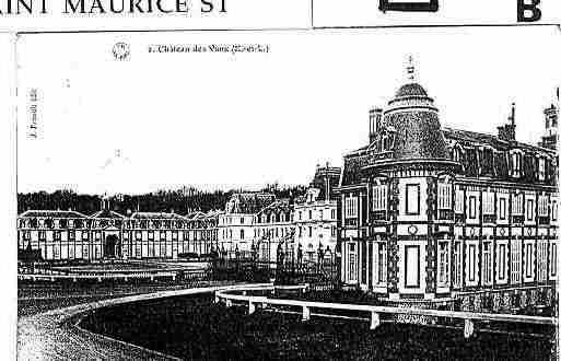 Ville de SAINTMAURICESAINTGERMAIN Carte postale ancienne Ville de SAINTMAURICESAINTGERMAIN Carte postale ancienne