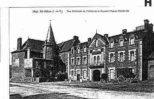 Ville de SAINTMEENLEGRAND Carte postale ancienne