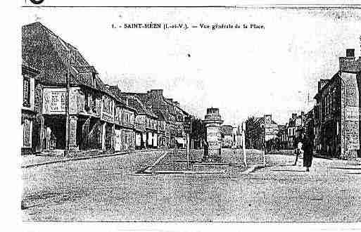 Ville de SAINTMEENLEGRAND Carte postale ancienne