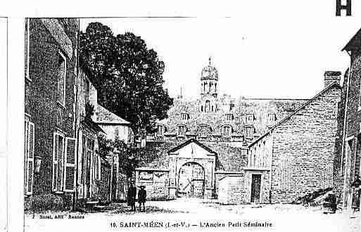 Ville de SAINTMEENLEGRAND Carte postale ancienne