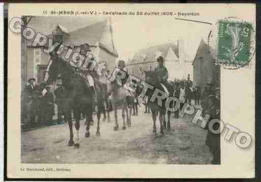 Ville de SAINTMEENLEGRAND Carte postale ancienne