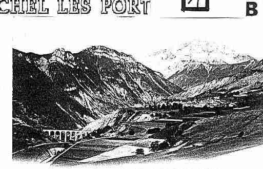 Ville de SAINTMICHELLESPORTES Carte postale ancienne