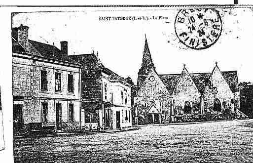 Ville de SAINTPATERNERACAN Carte postale ancienne