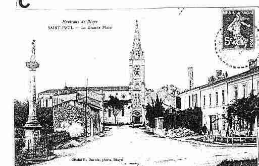 Ville de SAINTPAUL Carte postale ancienne