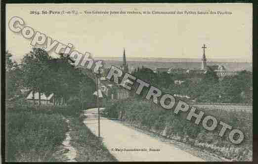 Ville de SAINTPERN Carte postale ancienne