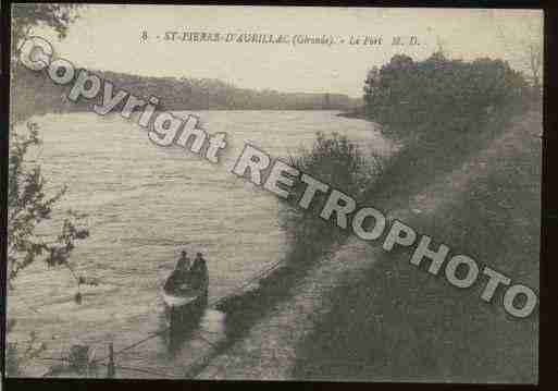 Ville de SAINTPIERRED\'AURILLAC Carte postale ancienne