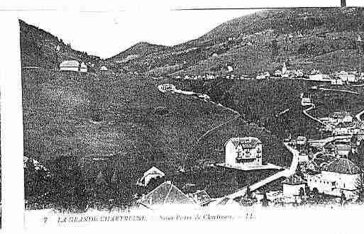 Ville de SAINTPIERREDECHARTREUSE Carte postale ancienne